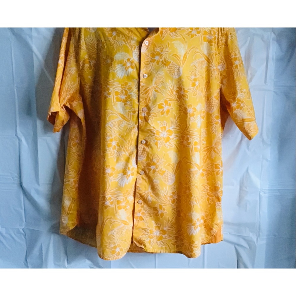 Tommy Bahama Yellow Mens Shirt Size XXL/TTG